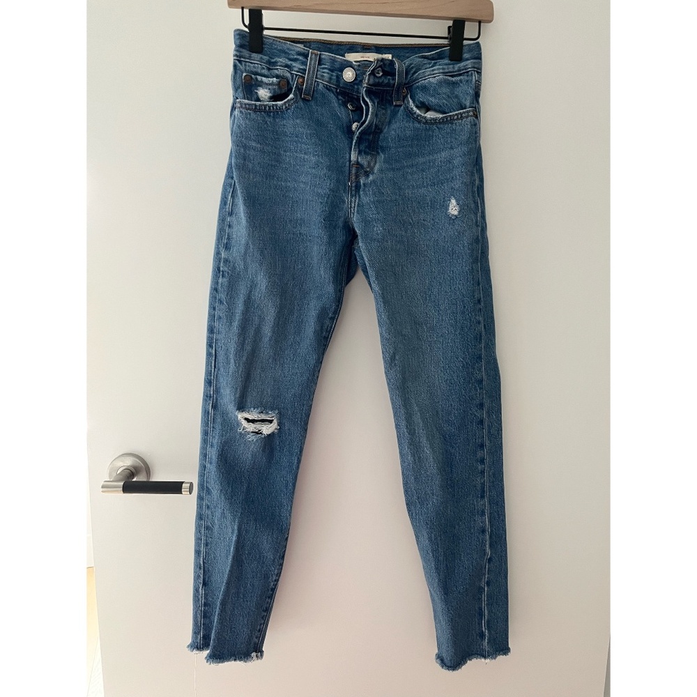 Levi's Premium Wedgie Straight Jean size 24